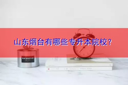 山東煙臺有哪些專升本院校？