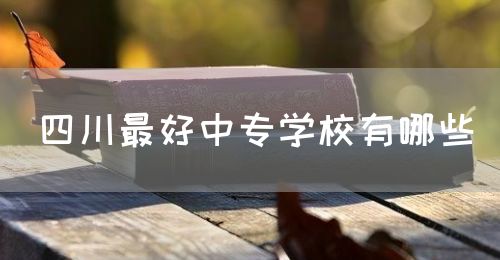 四川最好中專學校有哪些？(圖1)