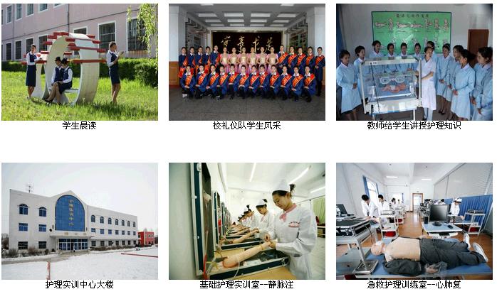 黑龍江省鶴崗衛生學校 校園圖片展示