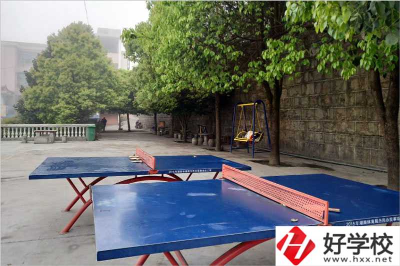 湘西高峰職業技術學校乒乓球臺