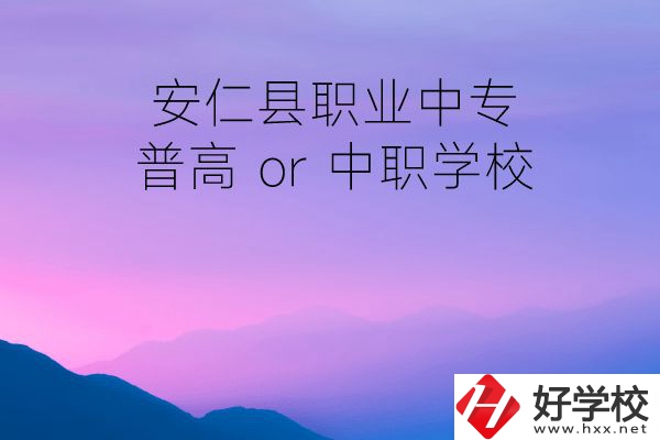 安仁縣職業中專是普高還是中職學校？