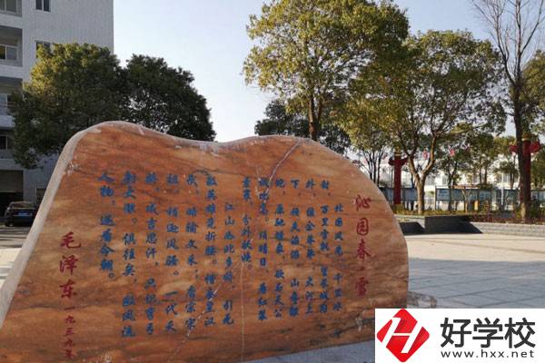 岳陽市富岳科技職業學校校園風景
