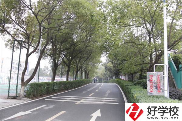 醴陵市煙花職業技術學校一角