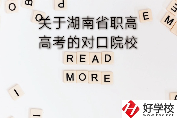 湖南省職高高考的對口院校有哪些？