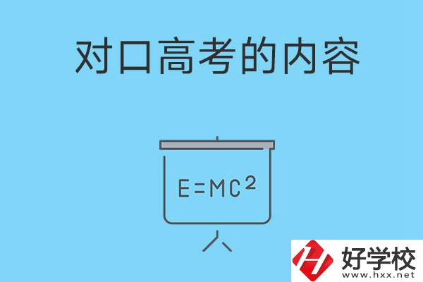 湖南職高對口高考主要考什么內容？難度大不大？