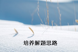 培養解題思路